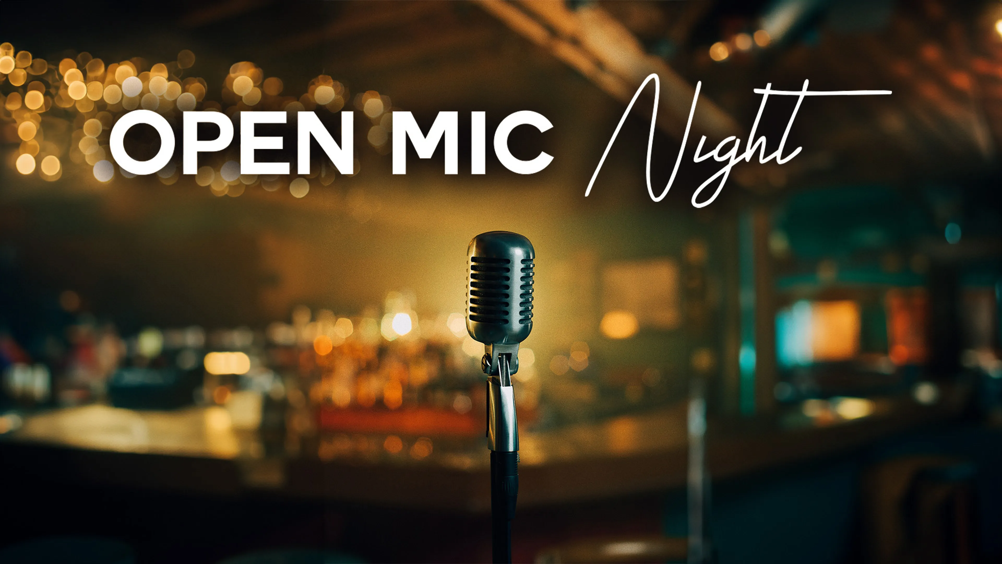 Open Mic Night poster